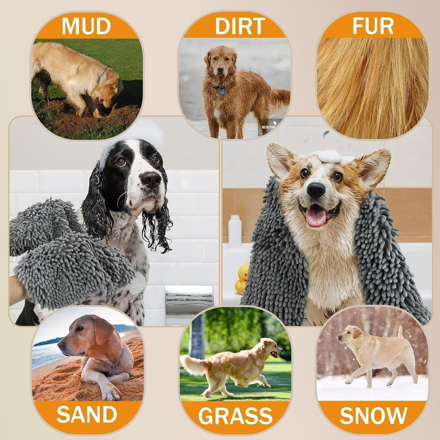 Micro Towel For Dogs